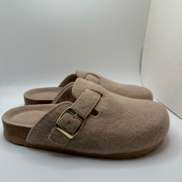 CUSHIONAIRE Womens Clog 7.5 SAND WOOL - Picture 1 of 7